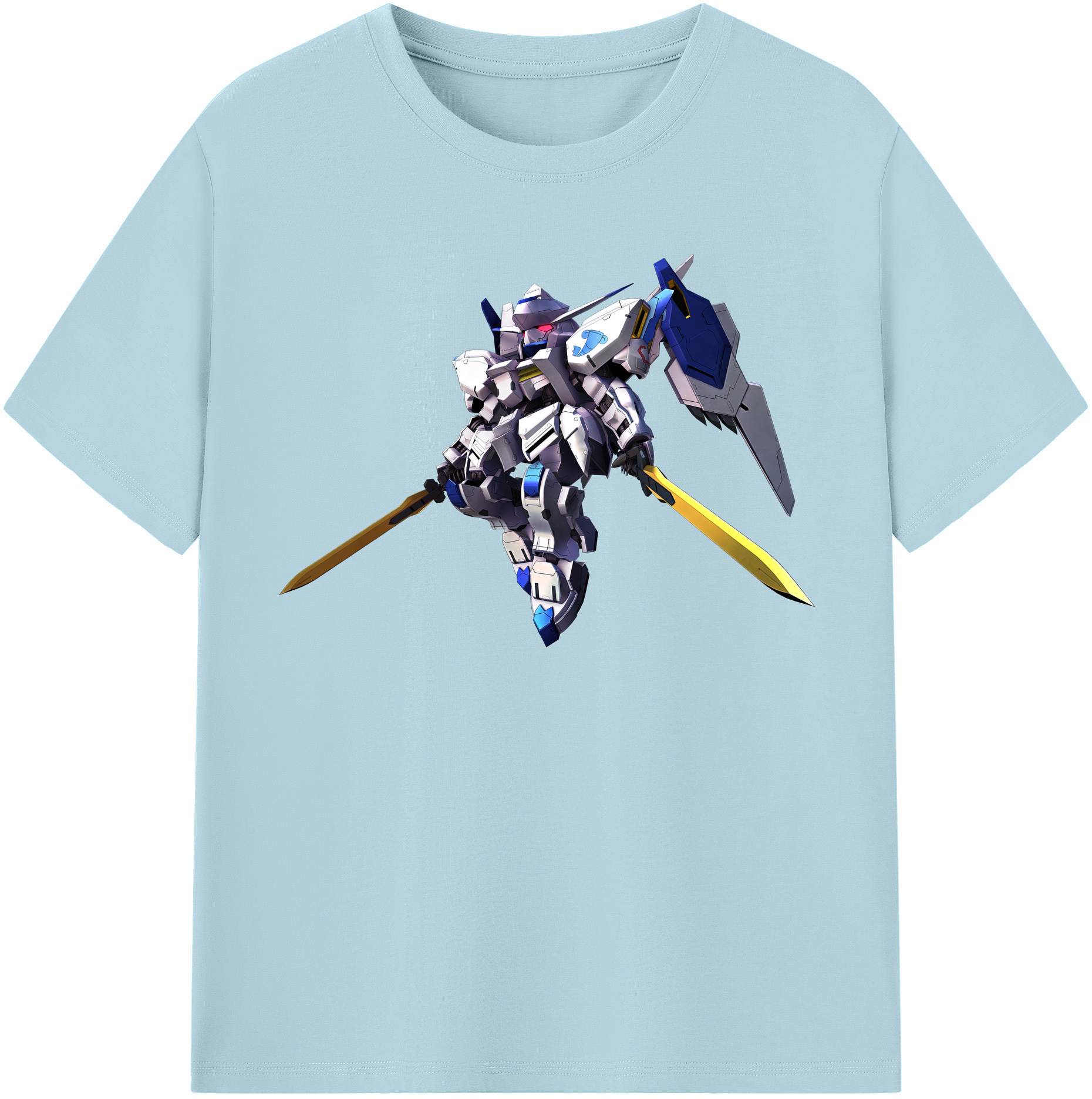 （画像用） 機動戦士ガンダム Mobile Suit Gundam 綿100％半袖Tシャツ（フロントプリント）